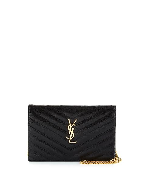 monogram ysl|YSL monogram quilted wallet.